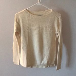 Off white colored sweater from The Loft